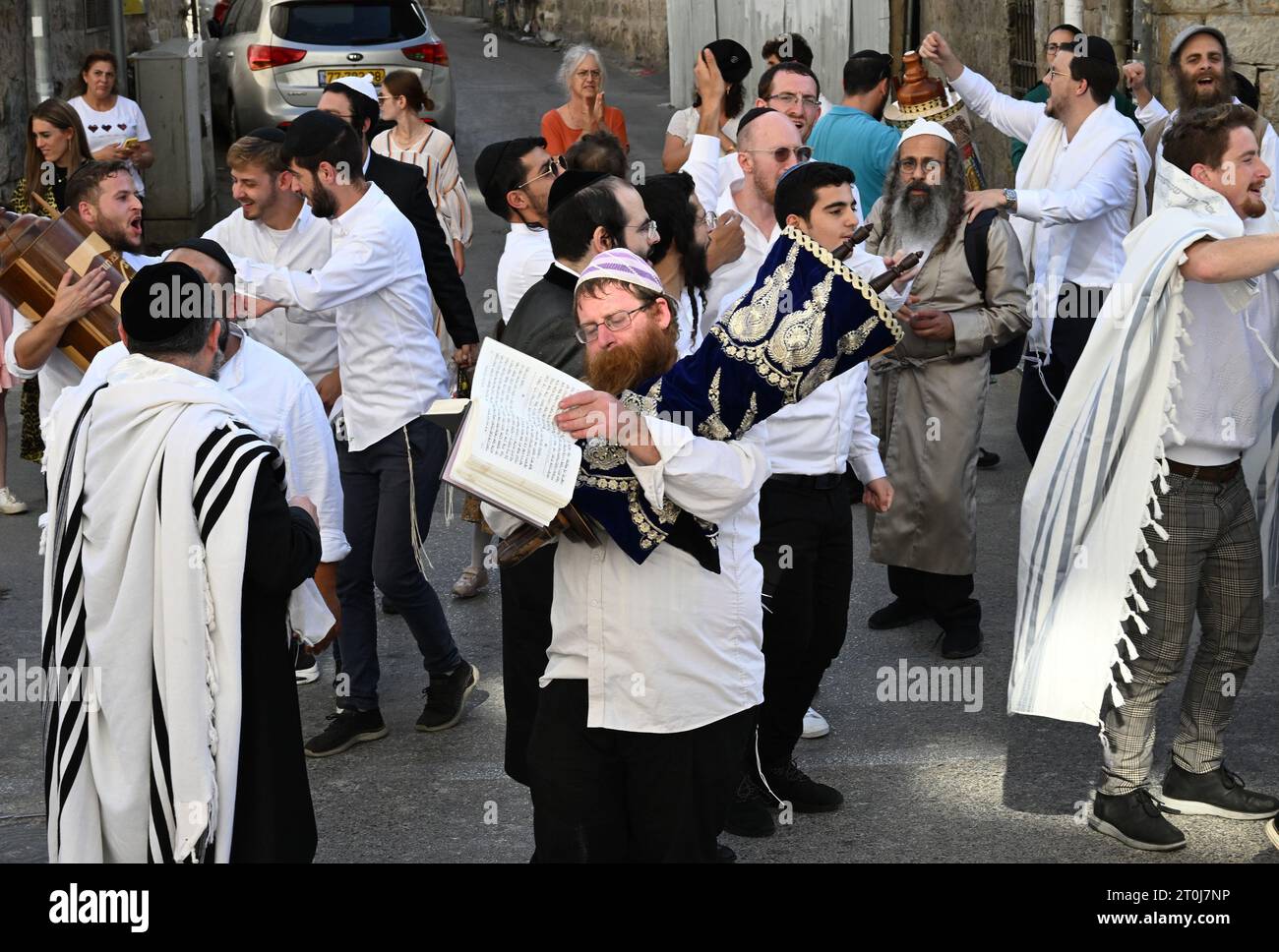 Marking the horror of Oct. 7 amid Simchat Torah's mandate to be joyful