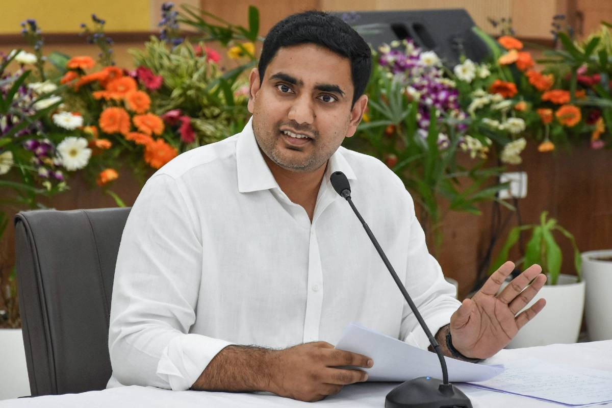 Nara Lokesh meets Microsoft CEO, seeks support for advancing IT in Andhra