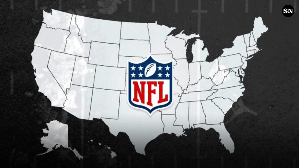 NFL TV coverage maps for Week 9 games